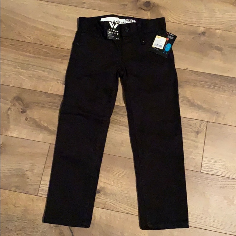 Boys‎ size 5 Shaun White skinny jeans NWT black
